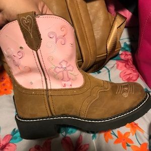 Girls youth cowboy boots